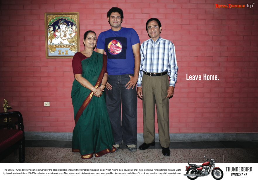 Royal Enfield ThunderBird Twin Spark Trip Campaign Wallpaper