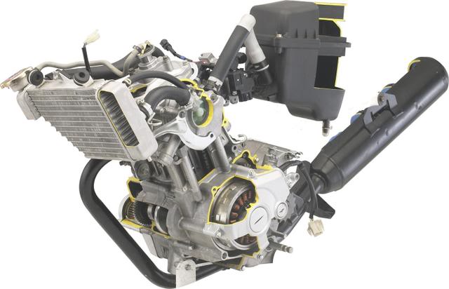 Yamaha YZF R15 engine
