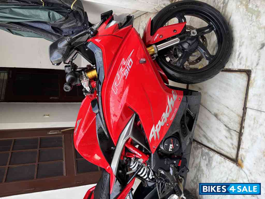 Fiery Red TVS Apache RR 310 Fiery Red TVS Apache RR 310