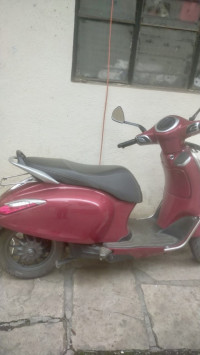 Red Bajaj Chetak Electric