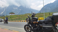 Black Royal Enfield Interceptor 650 Twin
