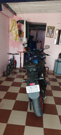Black And Blue KTM Duke 250