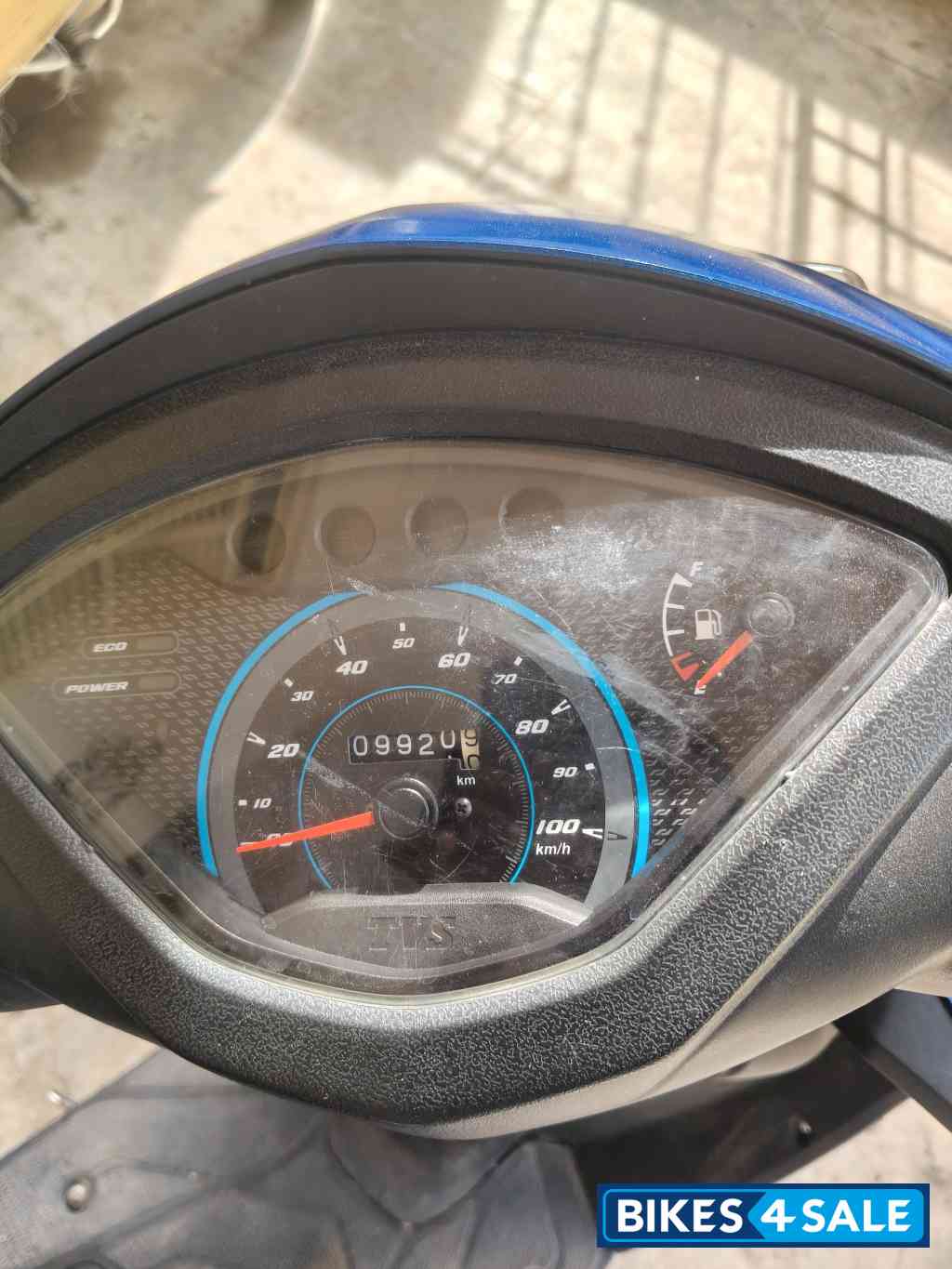 Blue TVS Jupiter Classic 110