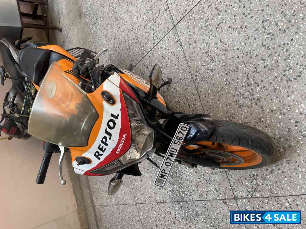 Orange Honda CBR 250R ABS
