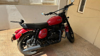 Red & Black Jawa 42 Dual Channel ABS Orion Red