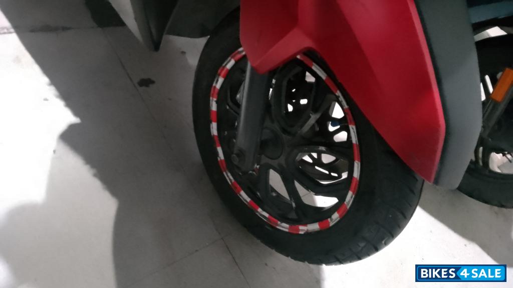 Red And Black TVS NTORQ 125 BS6