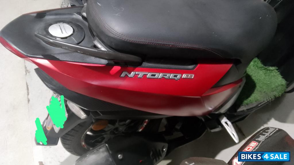 Red And Black TVS NTORQ 125 BS6
