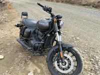 Black Yezdi Roadster Dark