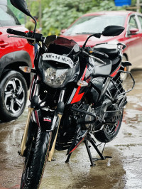 Black TVS Apache RTR 200 4V ABS Race Edition 2.0