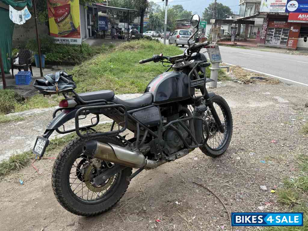 Black Royal Enfield Himalayan