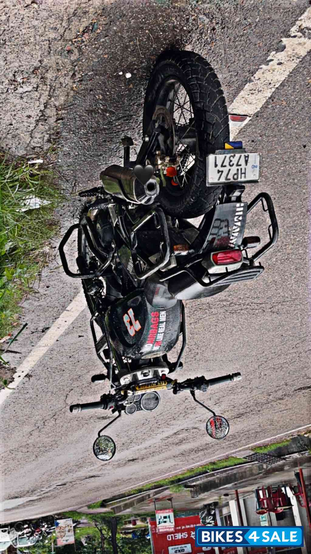 Black Royal Enfield Himalayan