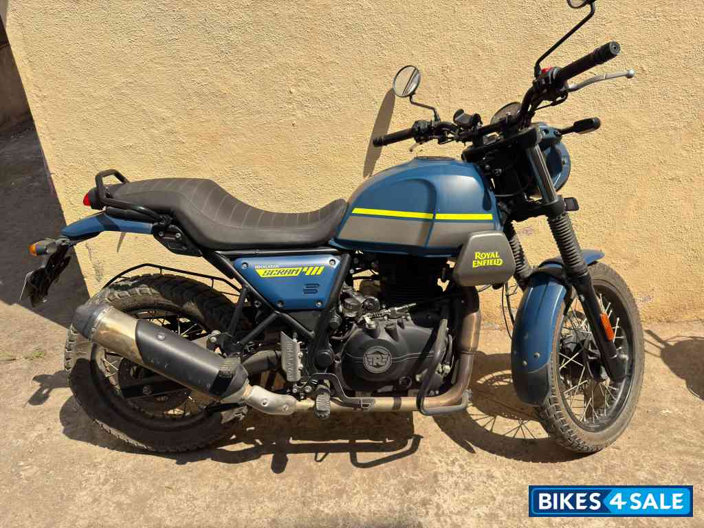 Skyline Blue Royal Enfield Scram 411 Skyline Blue Royal Enfield Scram 411
