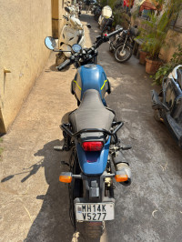 Skyline Blue Royal Enfield Scram 411