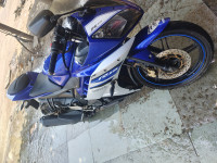Blue Yamaha YZF R15 V2