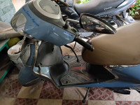 Blue Yamaha Fascino 125 Fi Hybrid