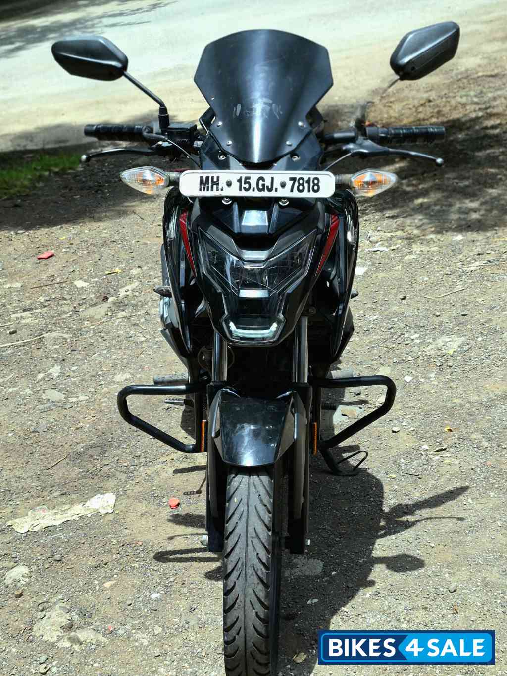 Black And Red Honda XBlade