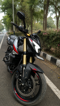 Black Bajaj Pulsar NS400Z 2026