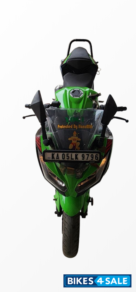 Lime Green Kawasaki Ninja 300 BS6 2022