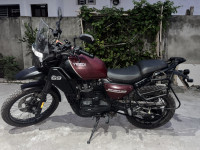 Black Maroon Yezdi Adventure 2025