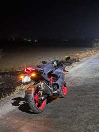 Grey TVS Apache RR 310 2024