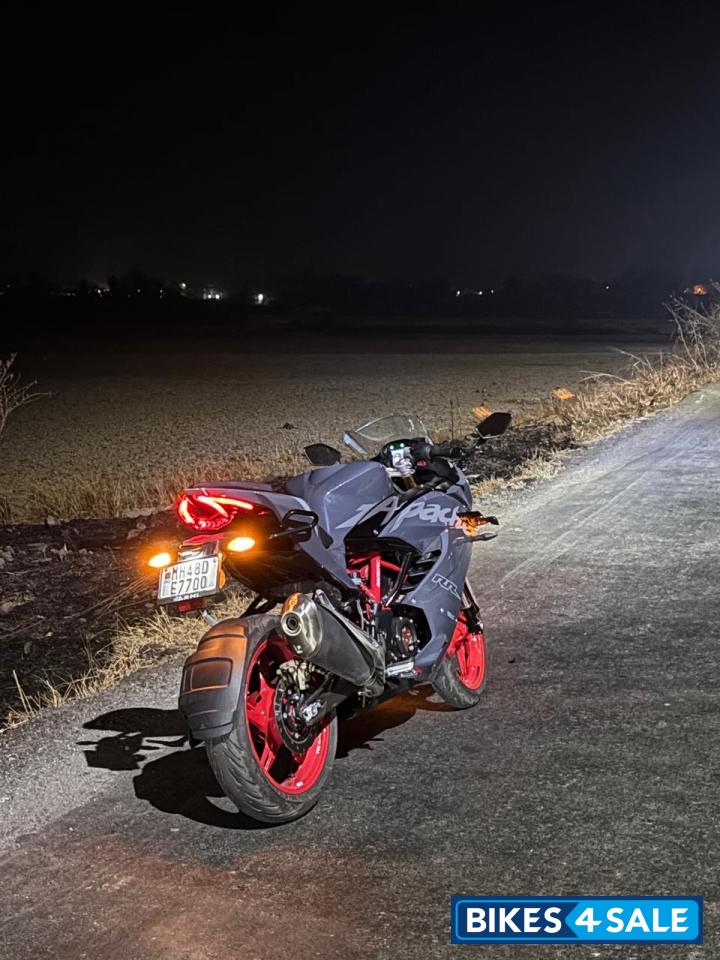 Grey TVS Apache RR 310 2024