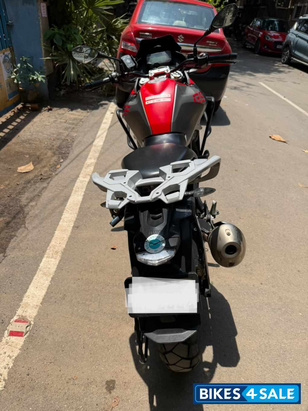 Red BMW G 310 GS