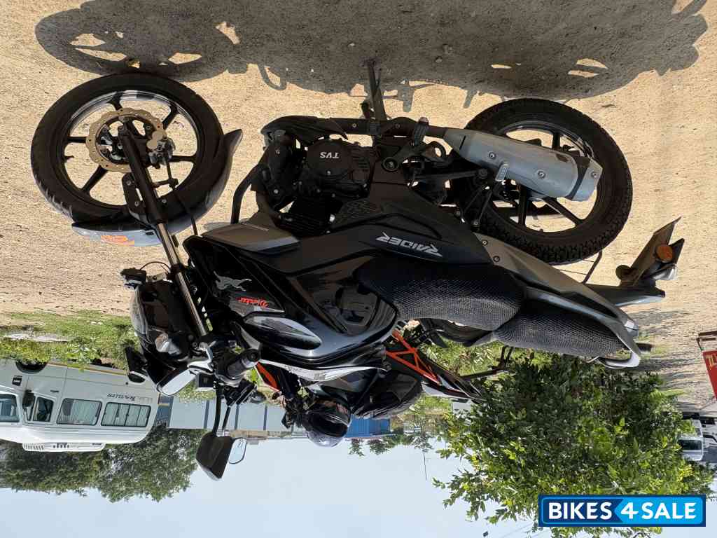 Wicked Black TVS Raider SX
