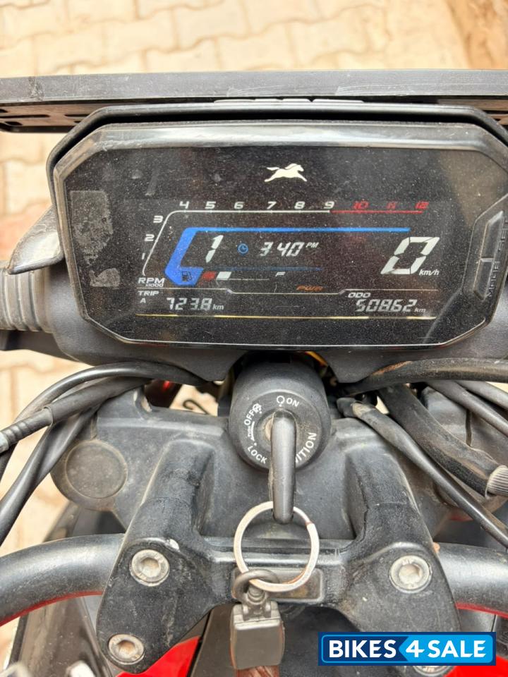 Red TVS Raider 125 Red TVS Raider 125
