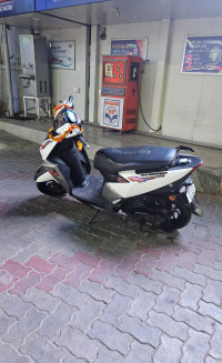Matte White TVS NTORQ 125