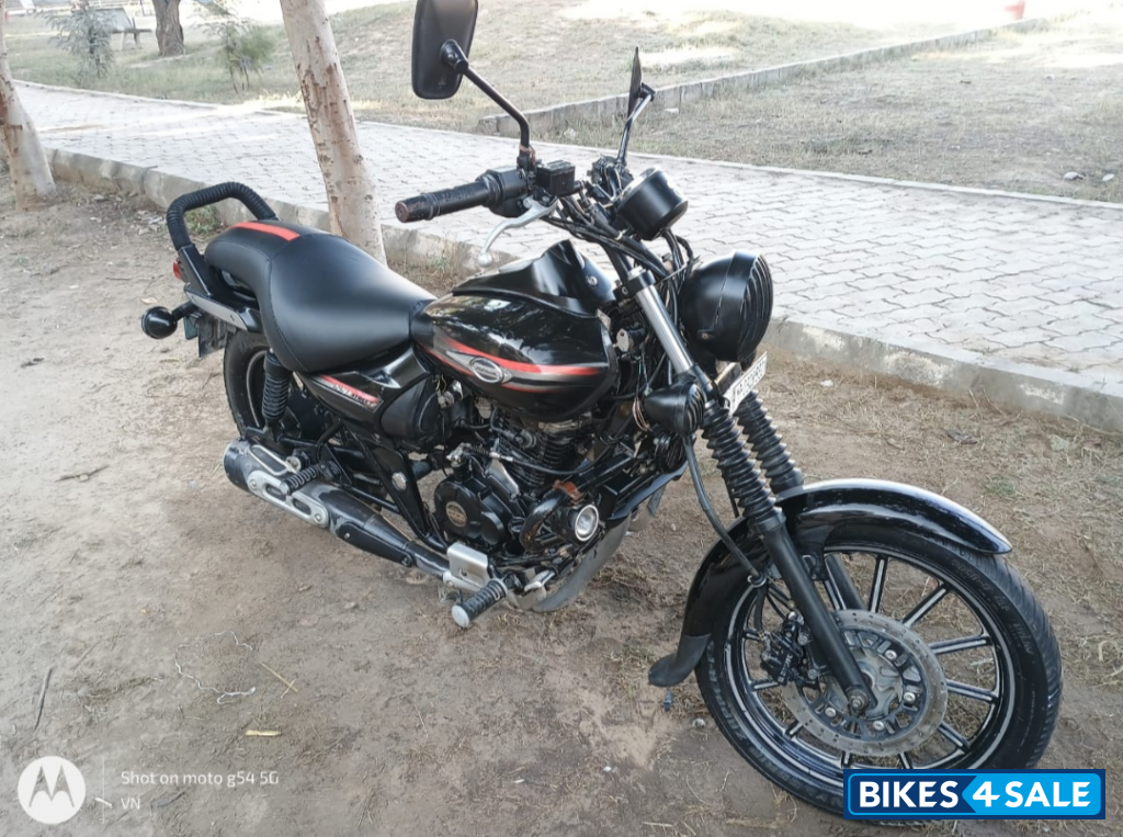 Red And Black Bajaj Avenger Street 220