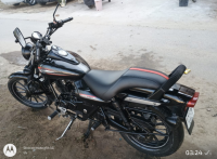 Red And Black Bajaj Avenger Street 220