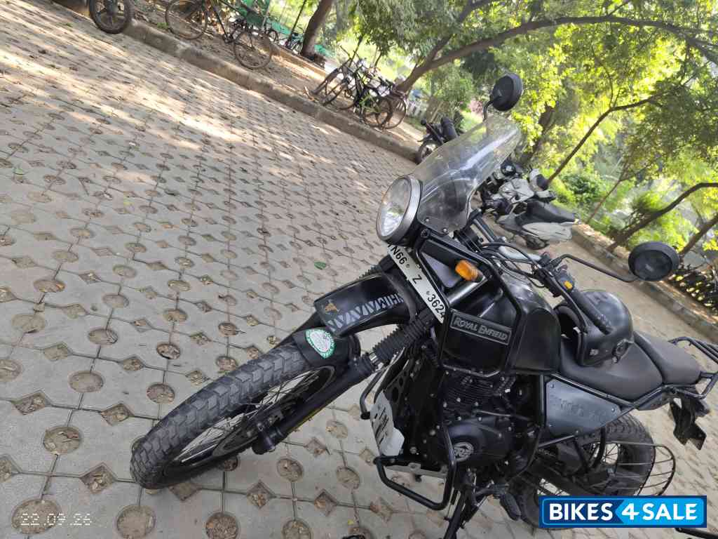 Black Royal Enfield Himalayan
