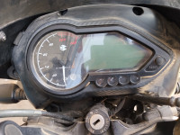 Red Black Bajaj Pulsar 125 Carbon Fibre Disc Split Seat