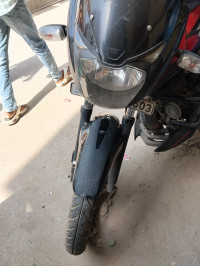 Red Black Bajaj Pulsar 125 Carbon Fibre Disc Split Seat