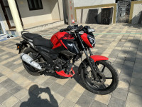 Red TVS Raider 125