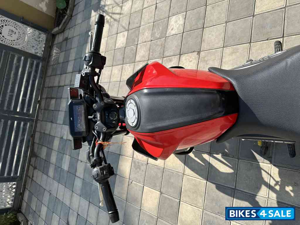 Red TVS Raider 125 Red TVS Raider 125