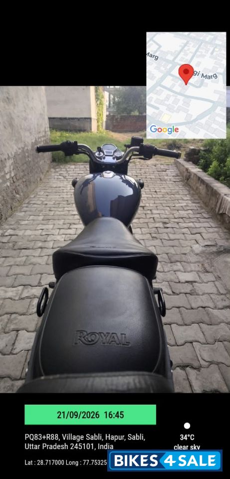 Redditch Grey Royal Enfield Classic 350 2021