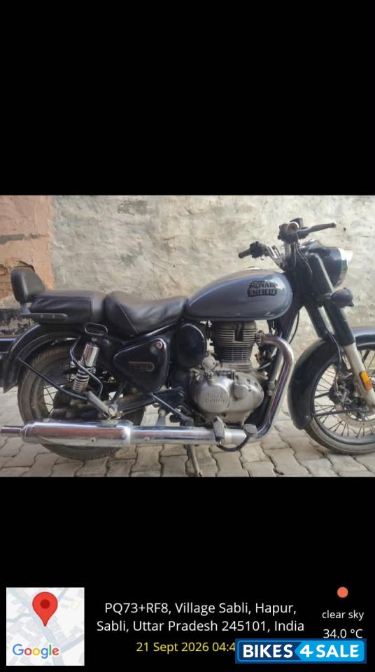 Redditch Grey Royal Enfield Classic 350 2021 Redditch Grey Royal Enfield Classic 350 2021
