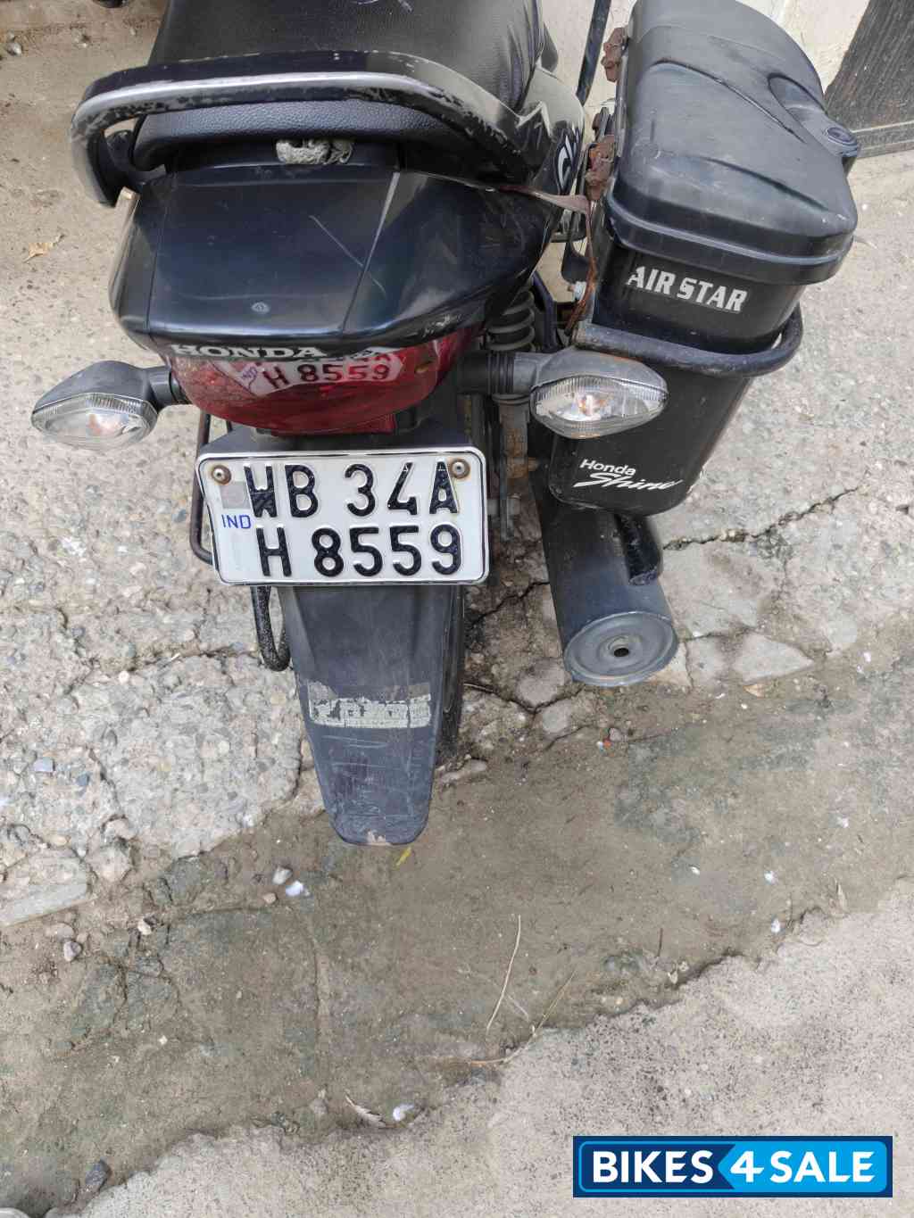 Grey Honda Shine 125 Drum Grey Honda Shine 125 Drum