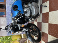 Blue/black Royal Enfield Continental GT 650