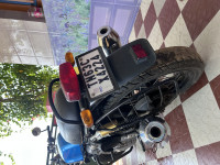 Blue/black Royal Enfield Continental GT 650