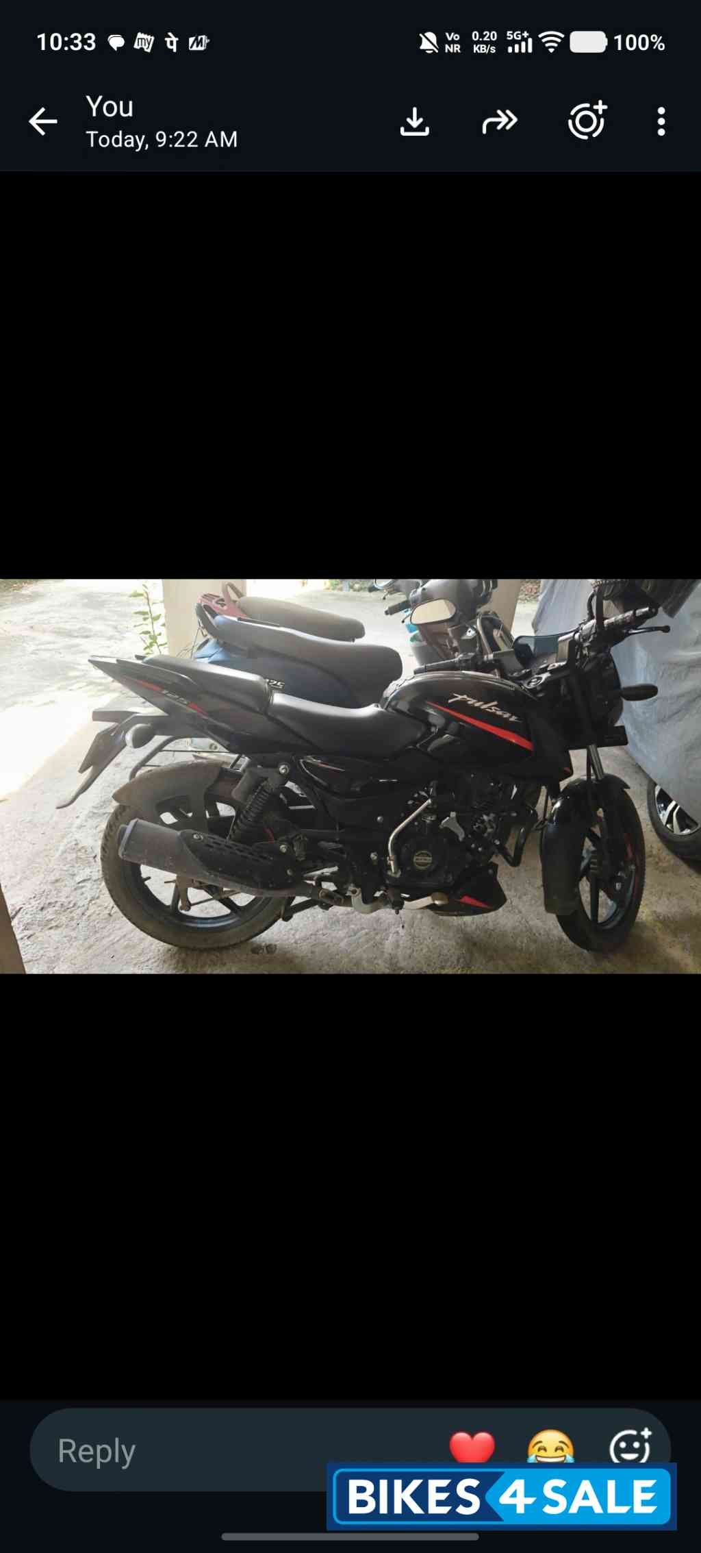 Black Bajaj Pulsar 125 Split Seat Black Bajaj Pulsar 125 Split Seat