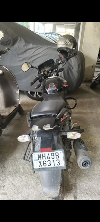 Black Bajaj Pulsar 125 Split Seat