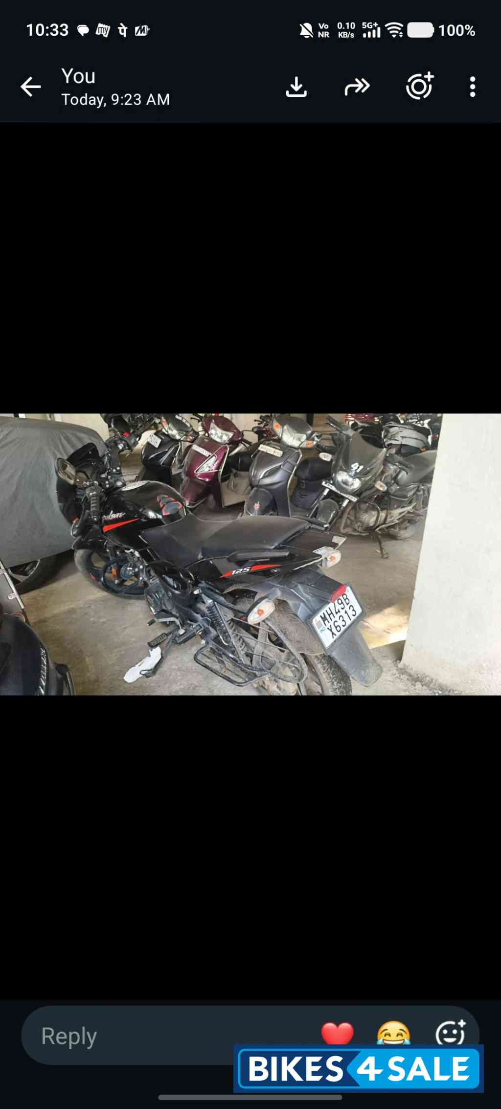 Black Bajaj Pulsar 125 Split Seat Black Bajaj Pulsar 125 Split Seat