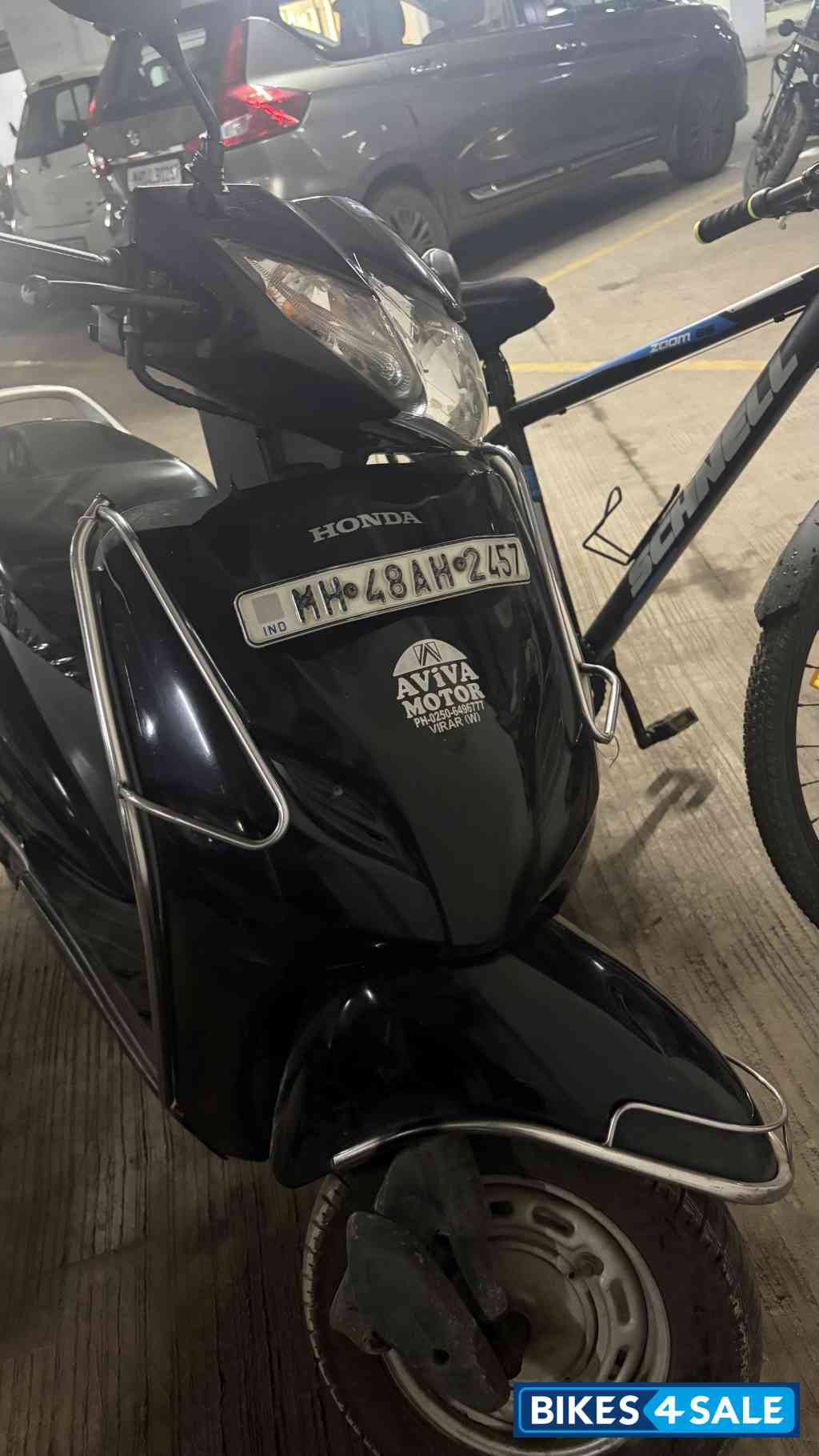 Black Honda Activa 3G