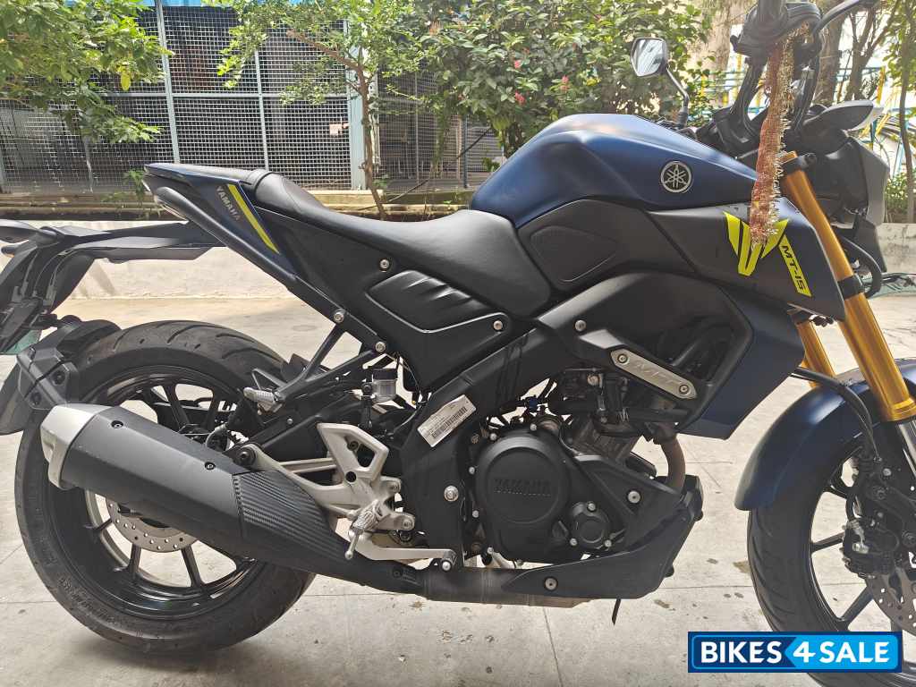 Dark Matt Blue Yamaha MT-15 Ver 2.0 Dark Matt Blue Yamaha MT-15 Ver 2.0