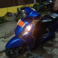 Blue Yamaha Fascino
