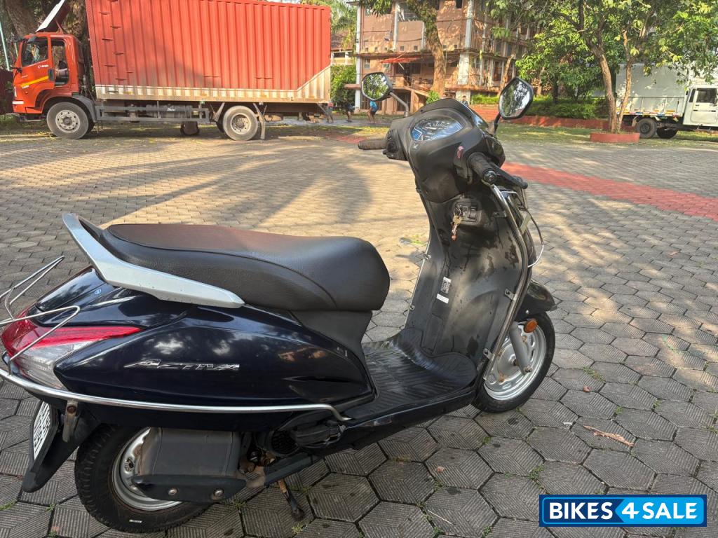 Dark Blue Honda Activa