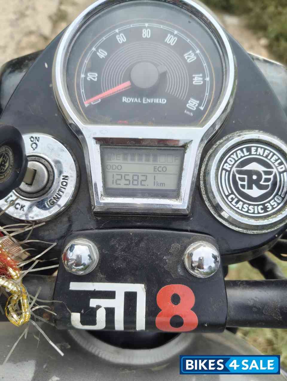 Dark Gunmetal Gray Royal Enfield Classic 350