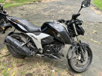 Black TVS Apache RTR 160 4V